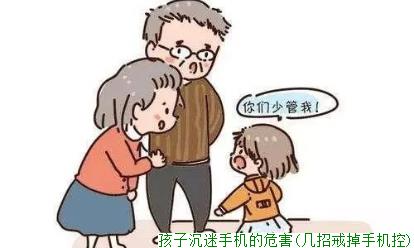 孩子沉迷手机的危害(几招戒掉手机控)