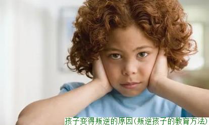 孩子变得叛逆的原因(叛逆孩子的教育方法)