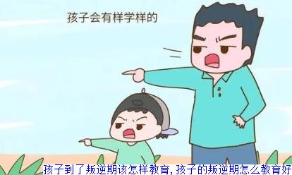 孩子到了叛逆期该怎样教育,孩子的叛逆期怎么教育好