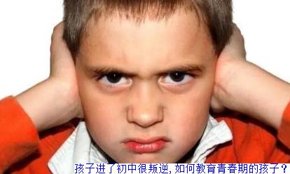 孩子进了初中很叛逆,如何教育青春期的孩子？