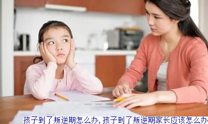 孩子到了叛逆期怎么办,孩子到了叛逆期家长应该怎么办