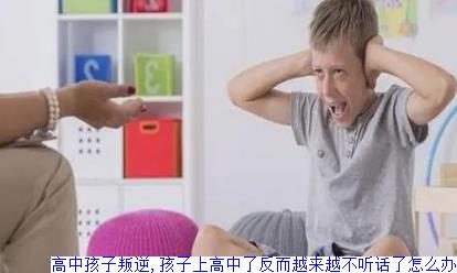 高中孩子叛逆,孩子上高中了反而越来越不听话了怎么办