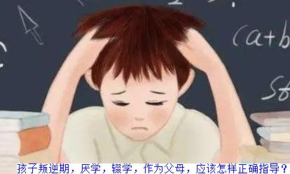 孩子叛逆期，厌学，辍学，作为父母，应该怎样正确指导？
