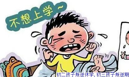 初二孩子叛逆休学,初三孩子叛逆期
