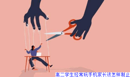 高二学生经常玩手机家长该怎样制止