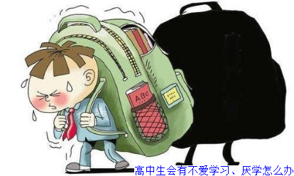 高中生会有不爱学习、厌学怎么办