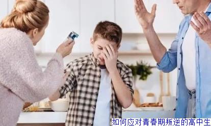 如何应对青春期叛逆的高中生
