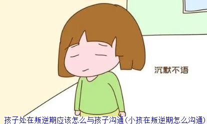孩子处在叛逆期应该怎么与孩子沟通(小孩在叛逆期怎么沟通)