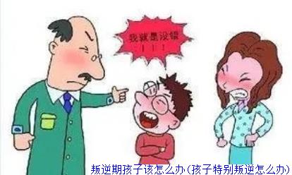 叛逆期孩子该怎么办(孩子特别叛逆怎么办)