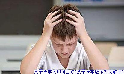 孩子厌学该如何应对(孩子厌学应该如何解决)