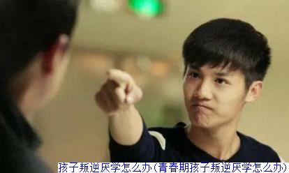 孩子叛逆厌学怎么办(青春期孩子叛逆厌学怎么办)
