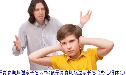 孩子青春期叛逆家长怎么办(孩子青春期叛逆家长怎么办心得体会)
