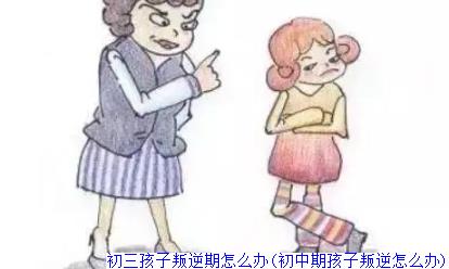 初三孩子叛逆期怎么办(初中期孩子叛逆怎么办)