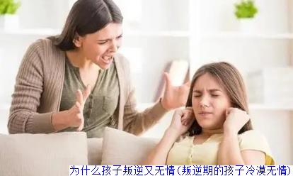 为什么孩子叛逆又无情(叛逆期的孩子冷漠无情)