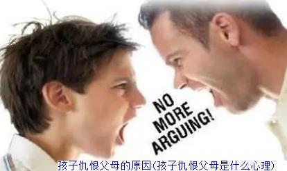 孩子仇恨父母的原因(孩子仇恨父母是什么心理)　