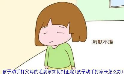 孩子动手打父母的毛病该如何纠正呢(孩子动手打家长怎么办)