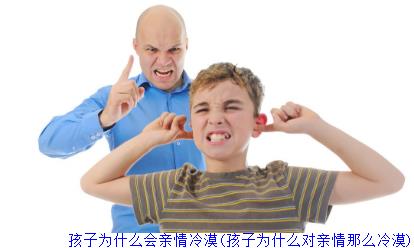 孩子为什么会亲情冷漠(孩子为什么对亲情那么冷漠)